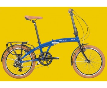 Raleigh Stow-a-way Blue Folding Bike bicycle